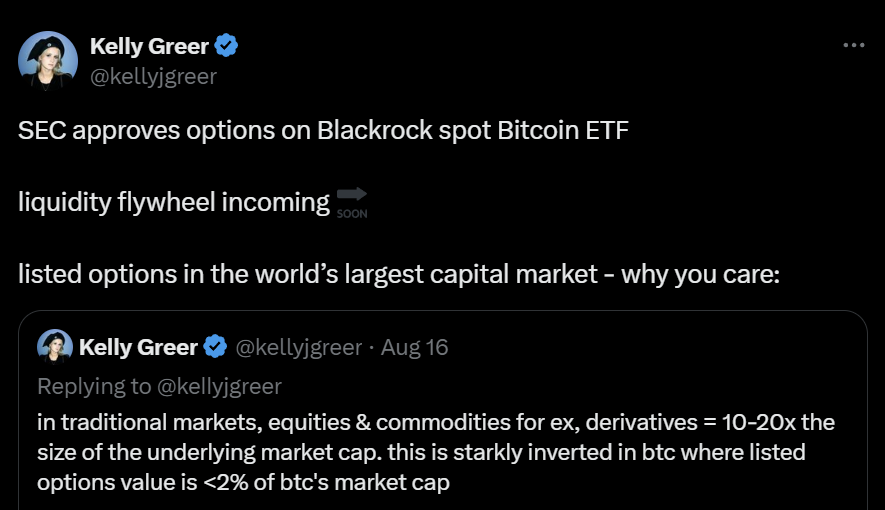 Bitcoin Options Milik BlackRock Disetujui! Bagaimana Dampaknya untuk Bitcoin?