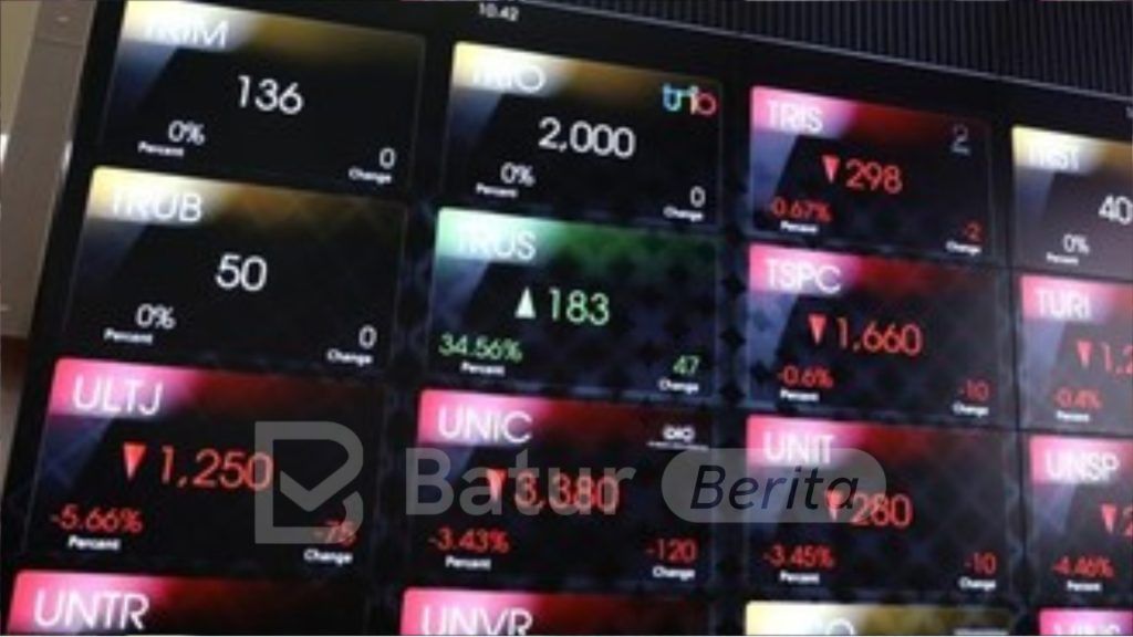 354 Saham Merah, IHSG Ditutup Melemah ke Level 7.569