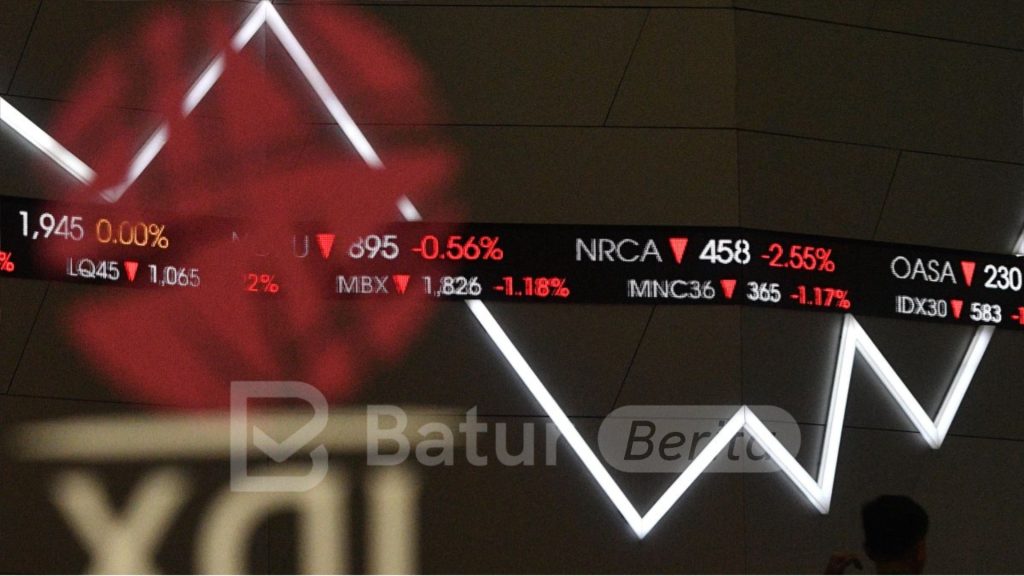 IHSG Dibuka Melemah 0,36 Persen ke Level 7.476