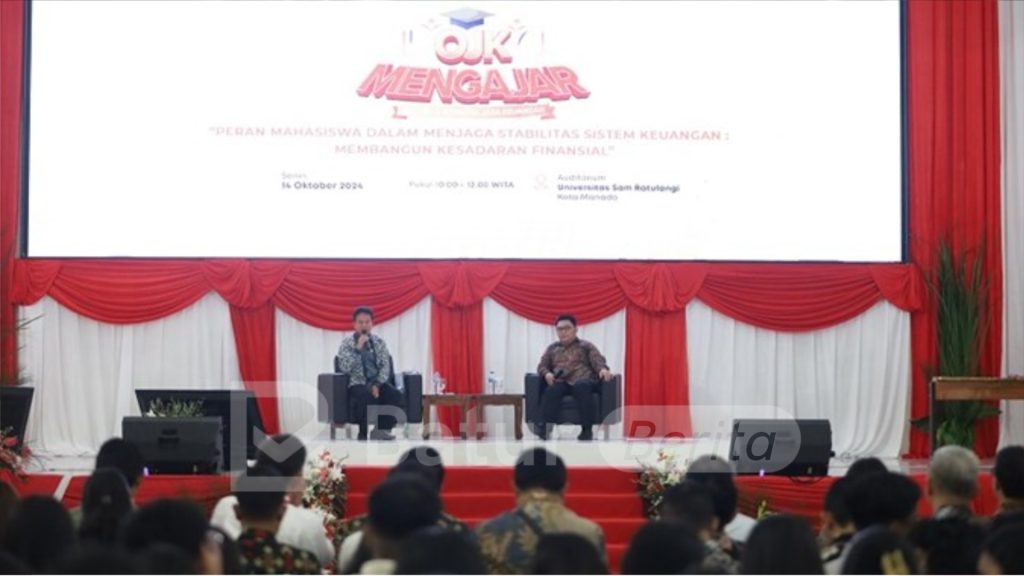 Literasi Keuangan yang Digelar OJK di Manado Dikuti 3.805 Mahasiswa