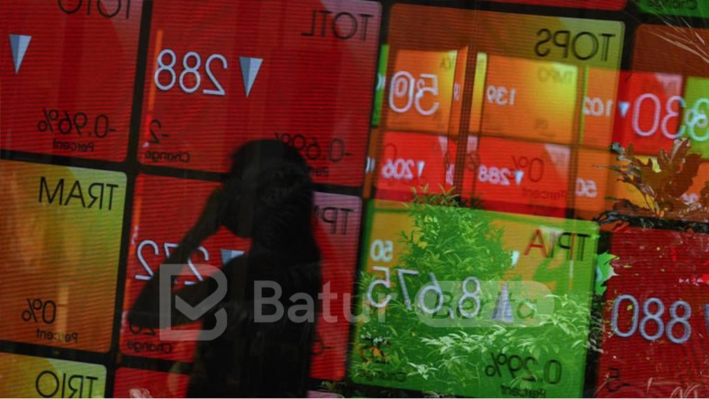 IHSG Sesi I Ditutup Merosot 0,73 Persen ke Level 7.518