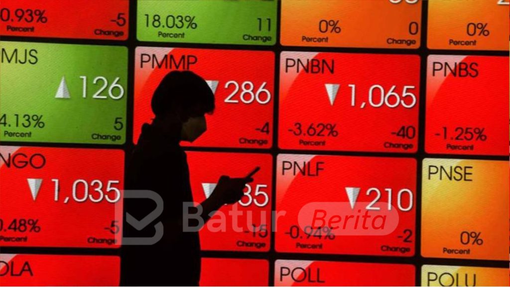 IHSG Sesi I Ditutup Anjlok 1,26 Persen, Tembus Level 7.290