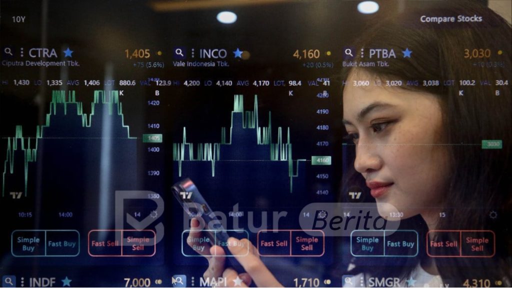 IHSG Ditutup Bertahan di Zona Hijau ke Level 7.287