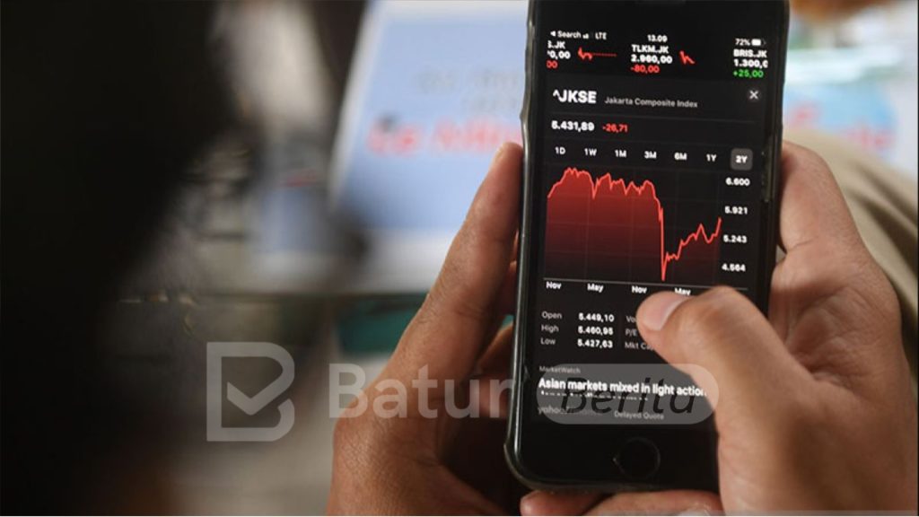 IHSG Sesi I Ditutup Melemah 0,20 Persen ke Level 7.146