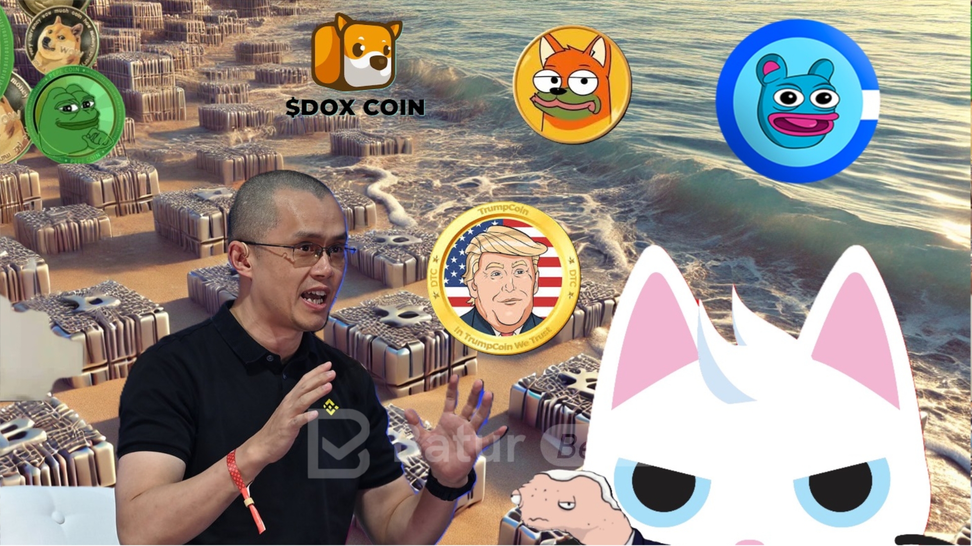 Changpeng Zhao Nyalakan Tanda Bahaya pada Koin Meme, Ada Apa?