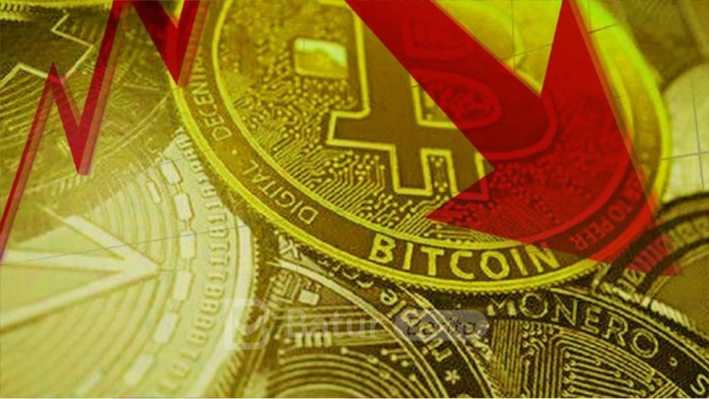 Bitcoin Anjlok Mendadak, US$ 300 Juta Hangus dalam Hitungan Menit
