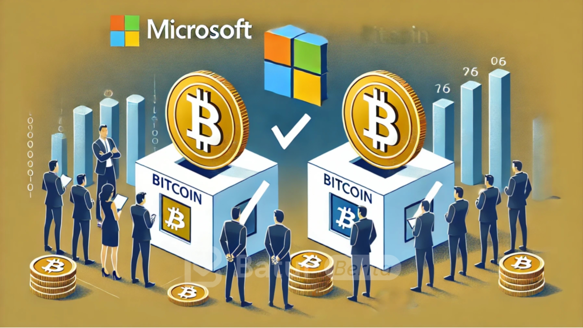 Menanti Peluang Microsoft Beli Bitcoin