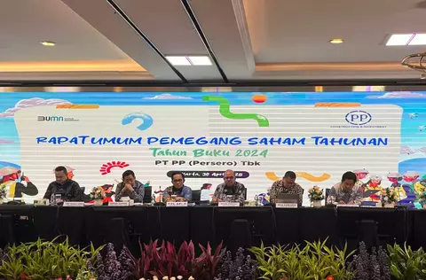 RUPST BUMN Karya PTPP Tetapkan Laba 2024 sebagai Modal Kerja