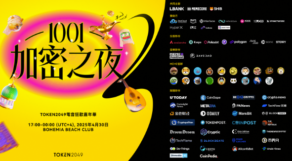 1001 Crypto Nights: Festival Musik Termegah di TOKEN2049 Dubai