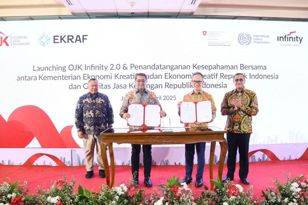 OJK Jalin Kerja Sama dengan Kementerian Ekonomi Kreatif