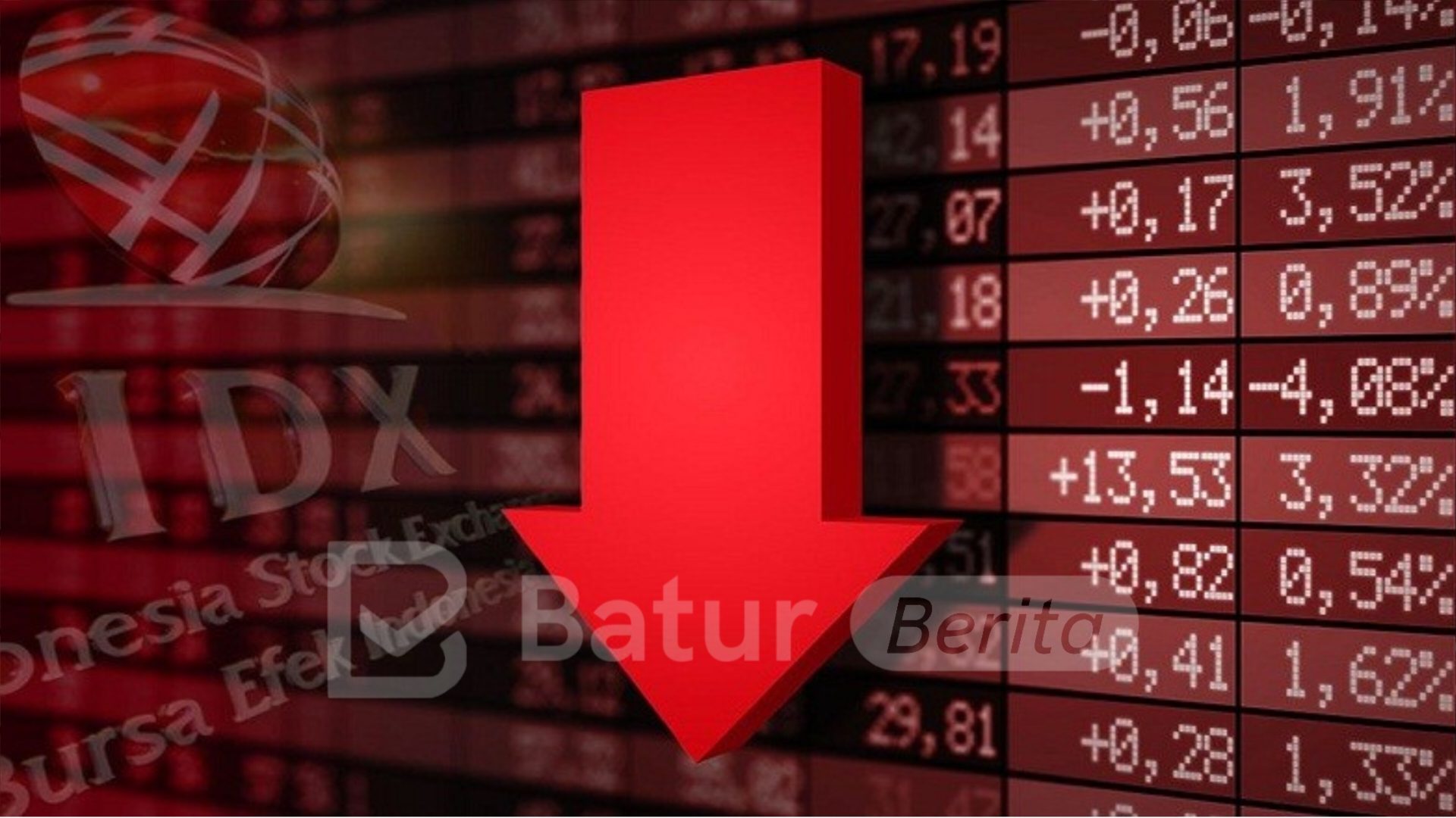 IHSG Sesi I Lanjut Melemah 0,39 Persen ke Level 7.756