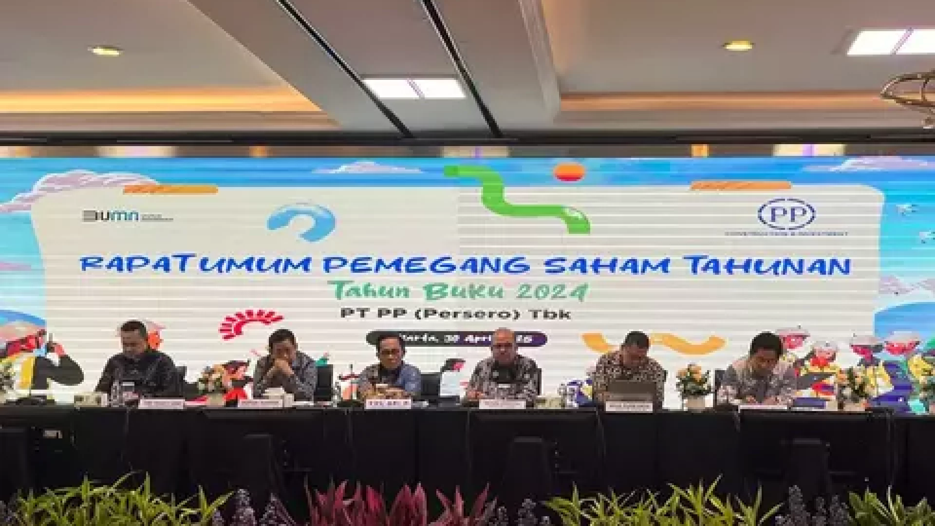 RUPST BUMN Karya PTPP Tetapkan Laba 2024 sebagai Modal Kerja