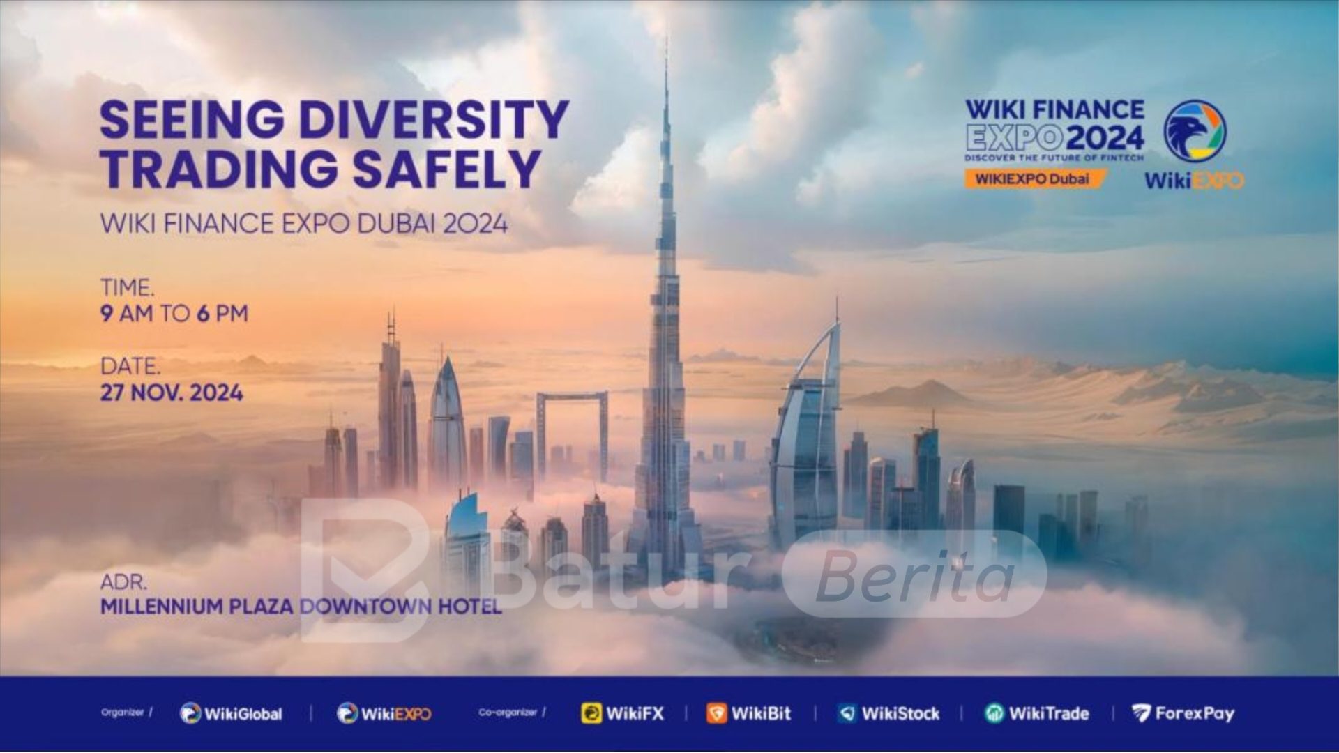 Jejak Baru Masa Depan Keuangan Akan Direkam di Wiki Finance Expo 2024, Dubai