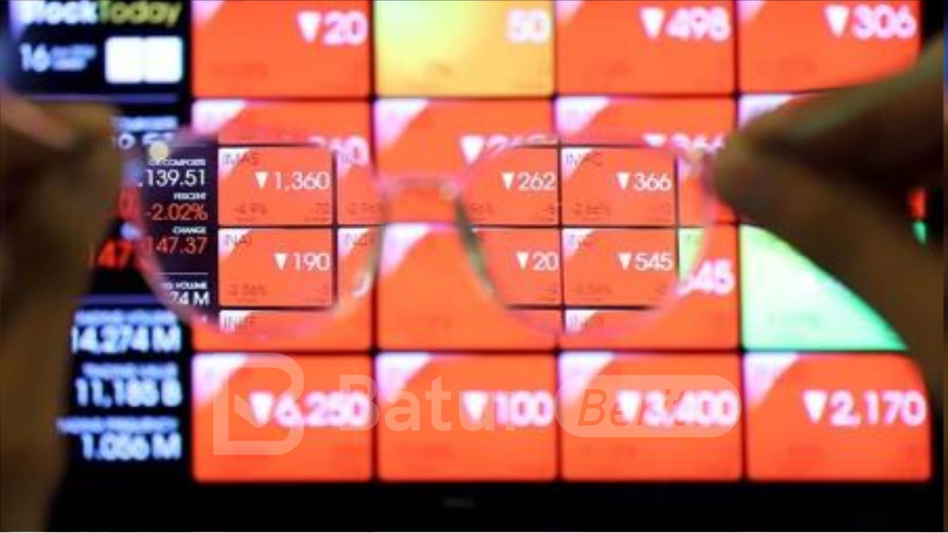 423 Saham Merah, IHSG Ditutup Turun 0,91 Persen ke Level 7.505