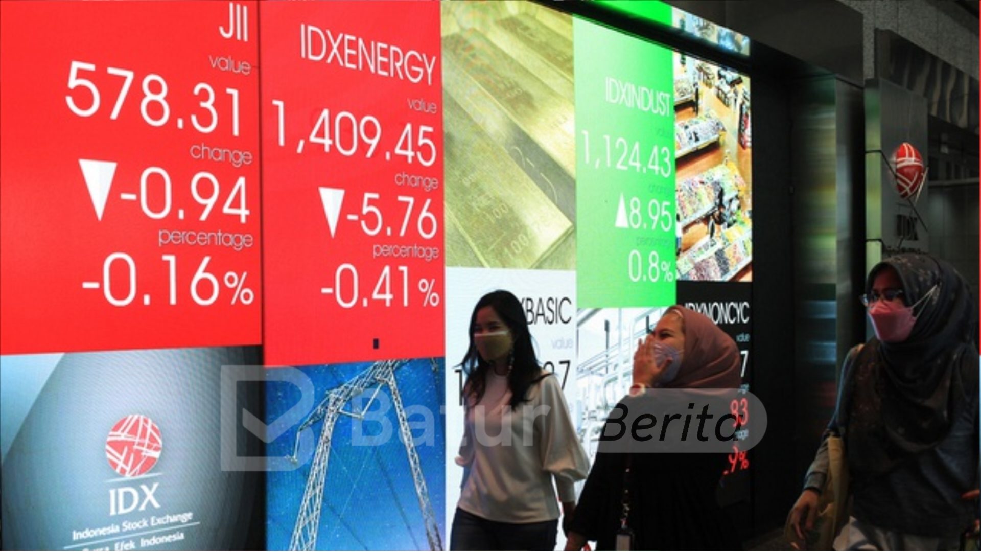 IHSG Kembali Dibuka pada Zona Merah ke Level 7.204