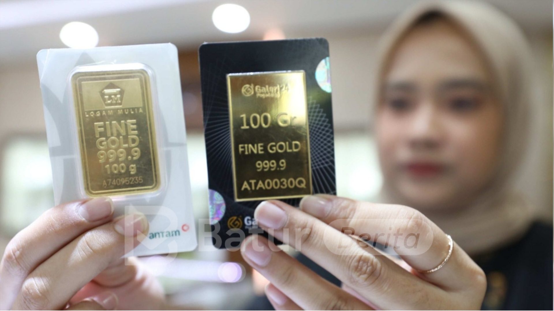 Harga Emas Antam Meroket Rp10.000, Sekarang Segini per Gramnya