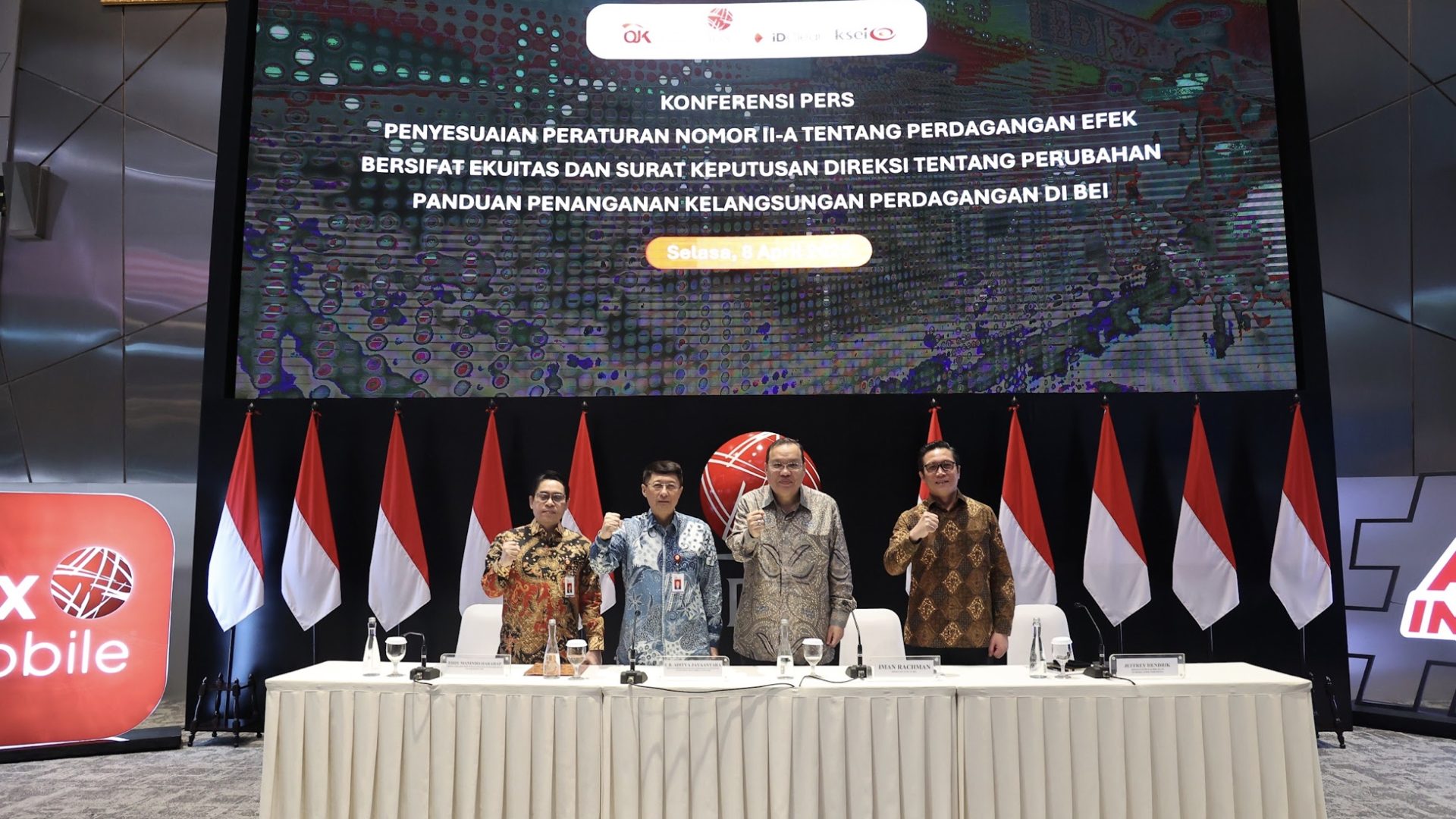 BEI Ubah Ketentuan Trading Halt jadi 8 Persen
