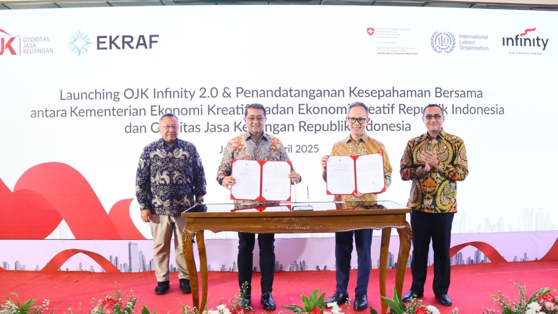 OJK Jalin Kerja Sama dengan Kementerian Ekonomi Kreatif