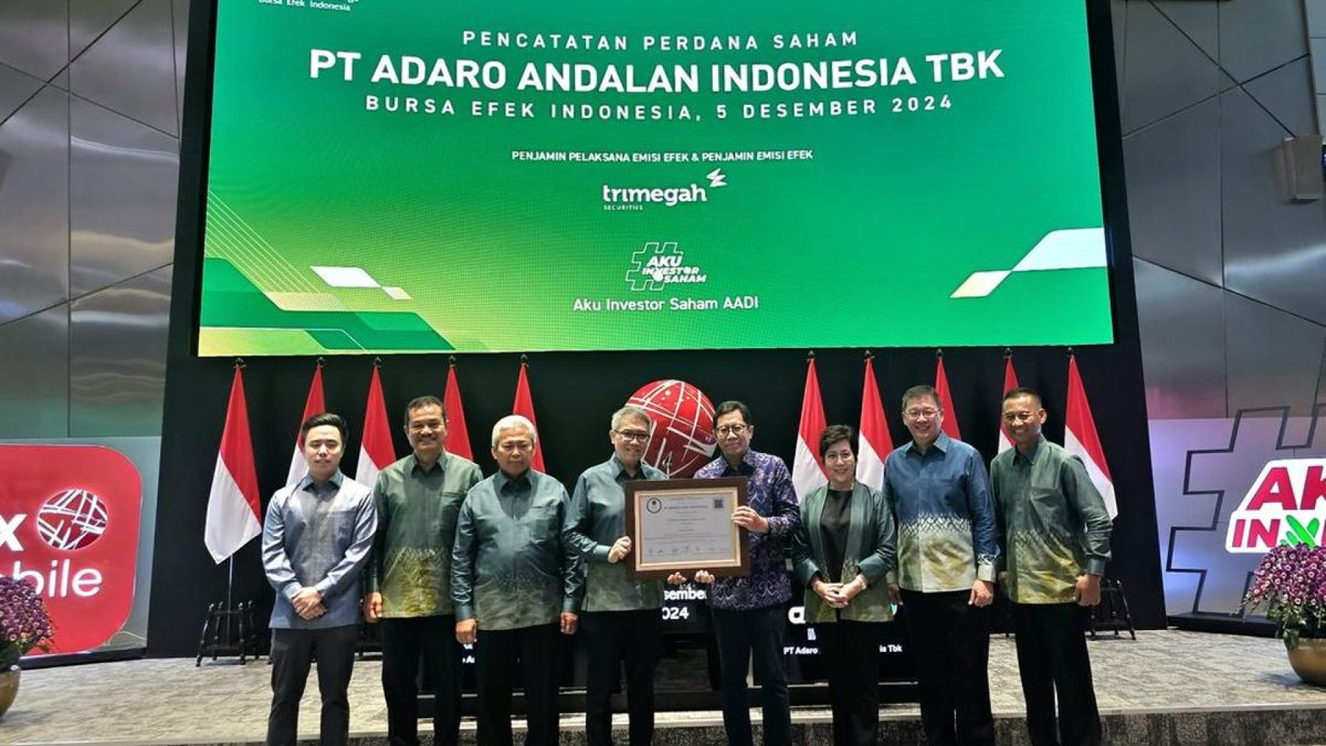 Saham Adaro (AADI) Diserbu, Ada Transaksi Nego
