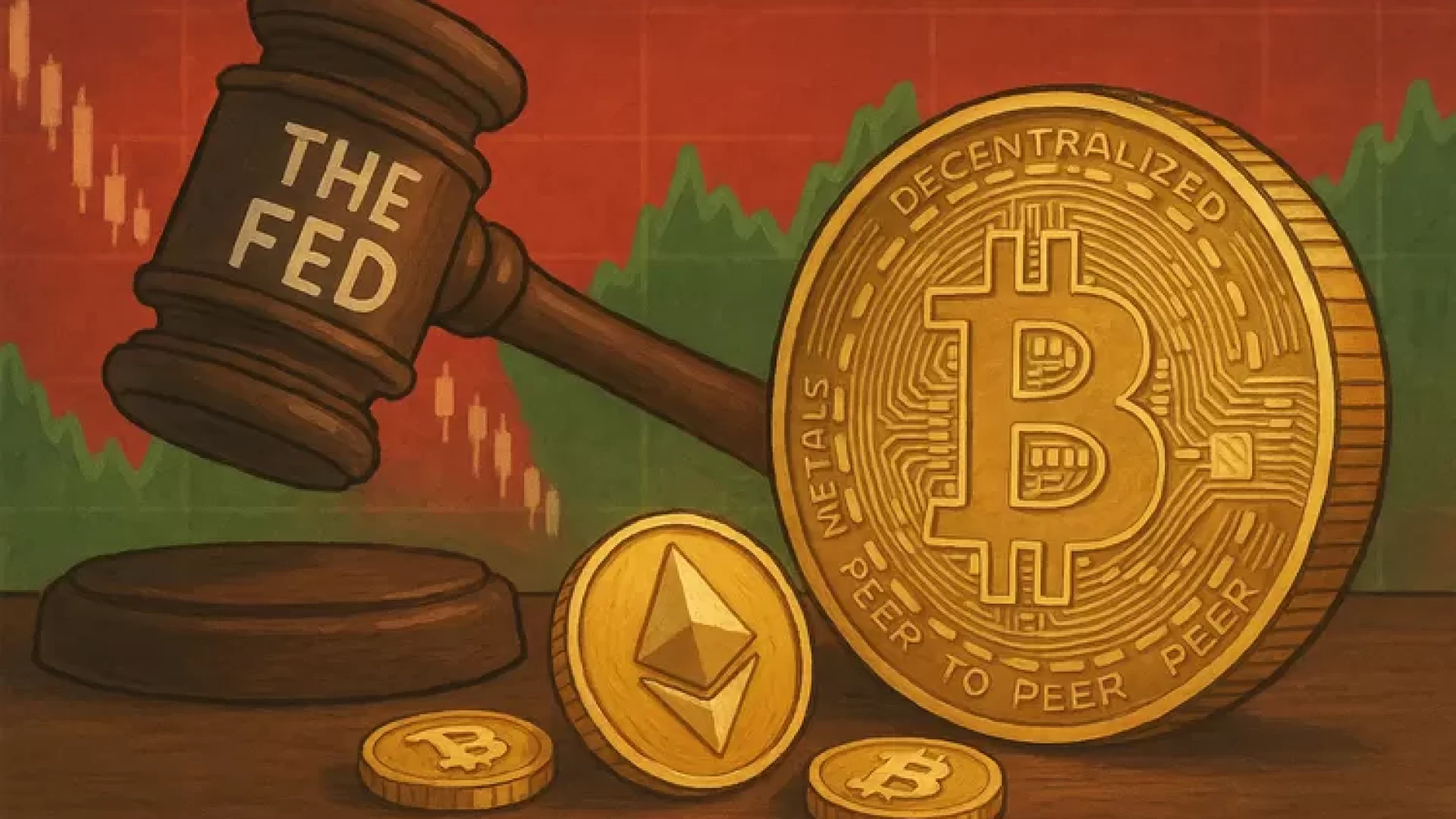 The Fed Mainkan Suku Bunga, Kripto Bisa Diuntungkan?